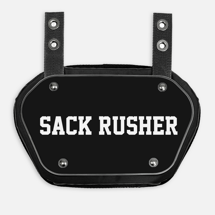 Sack Rusher Sticker for Backplate