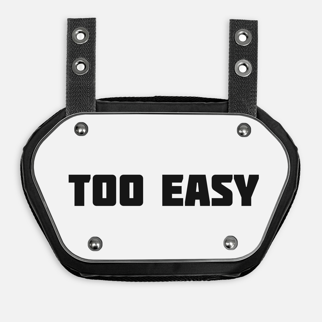 Too easy Sticker for Backplate