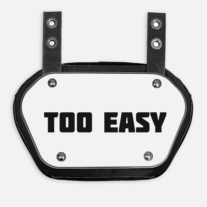 Too easy Sticker for Backplate