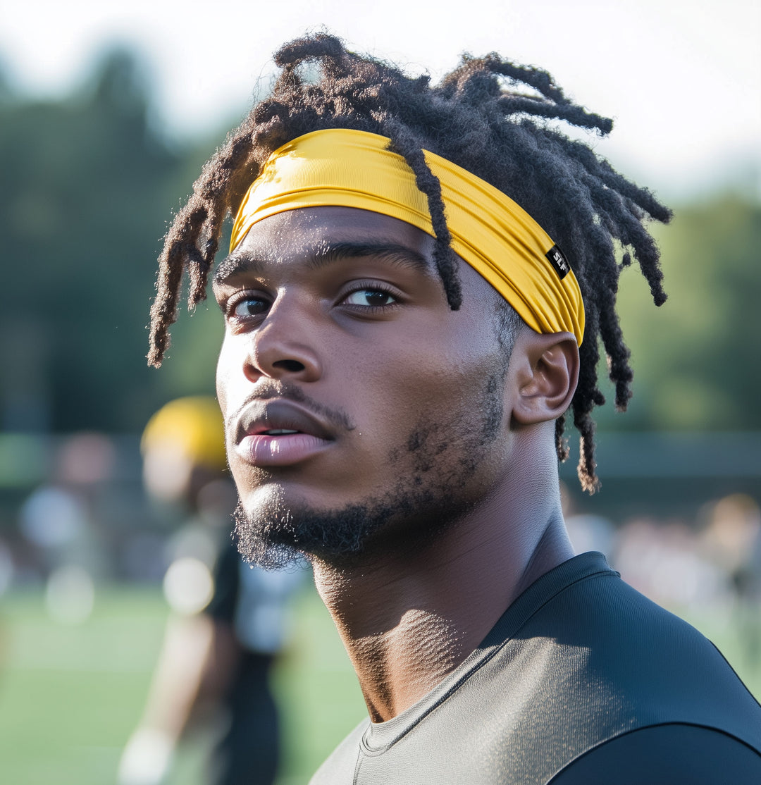 Hue Yellow Gold Headband
