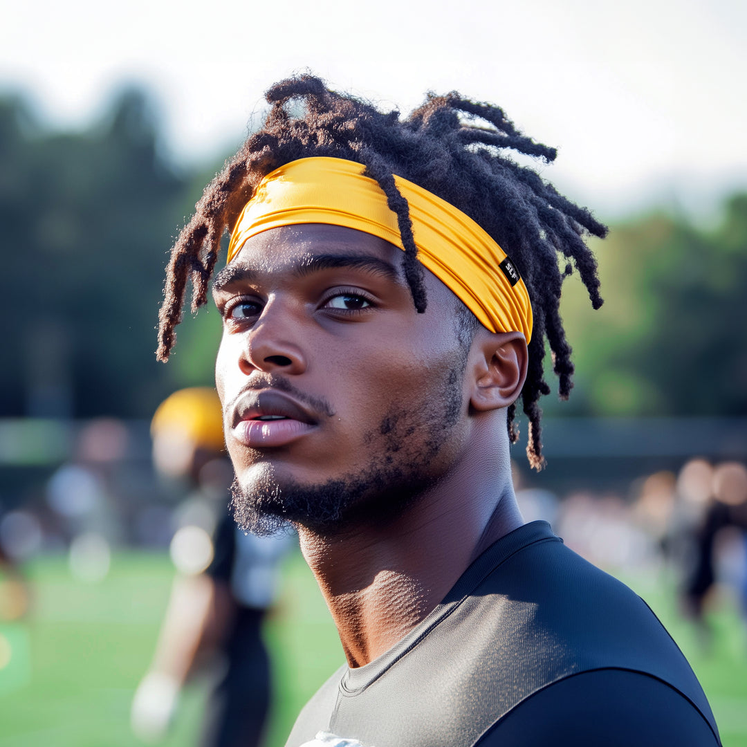 Hue Yellow Gold Headband