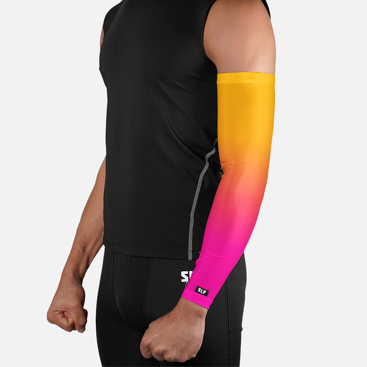 Yellow Pink Ice Pop Arm Sleeve