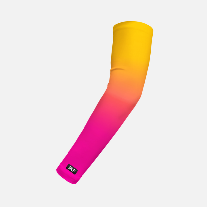 Yellow Pink Ice Pop Kids Arm Sleeve