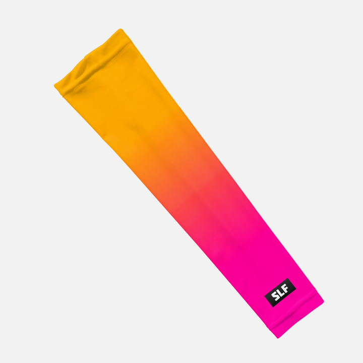 Yellow Pink Ice Pop Kids Arm Sleeve