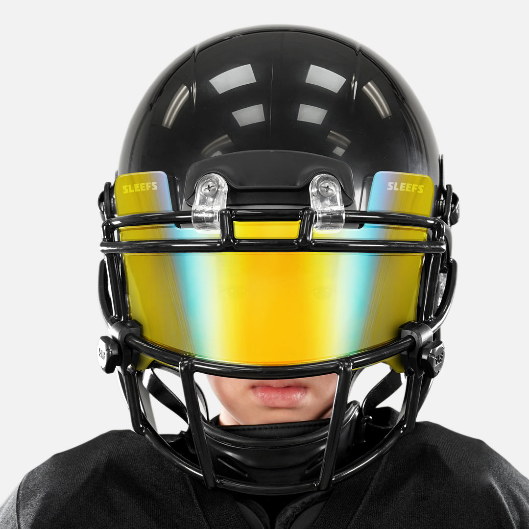 Sleefs Yellow Red Bifrost Rainbow Helmet Eye-Shield Visor