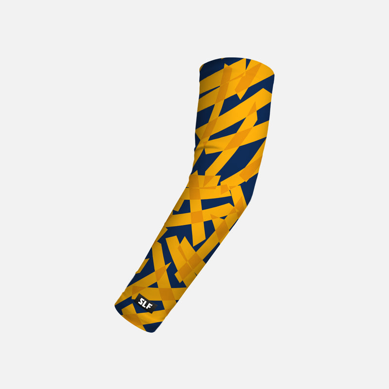 Yellow Stripes Kids Arm Sleeve