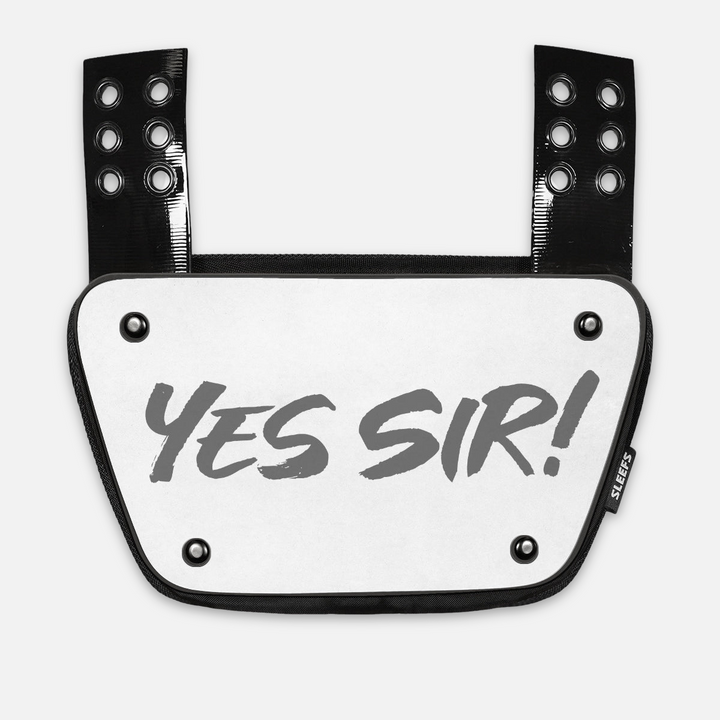 Yes Sir! Sticker for Backplate