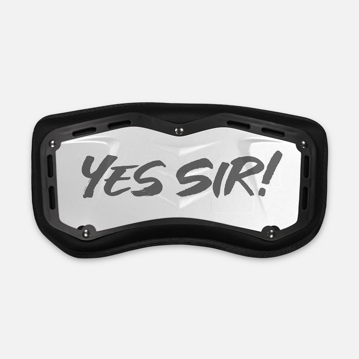 Yes Sir! Sticker for Backplate