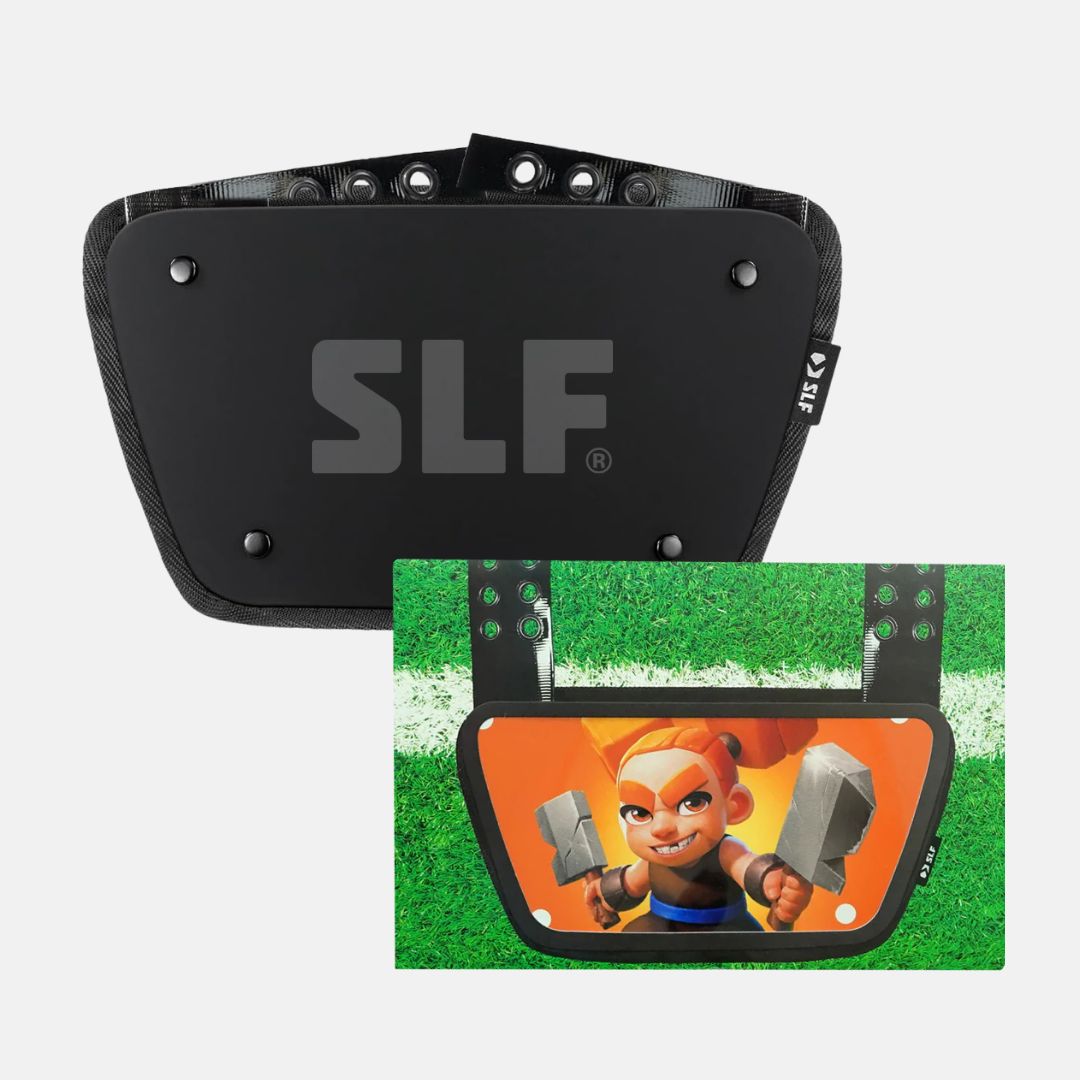 Premium Football Backplate and Custom Decal