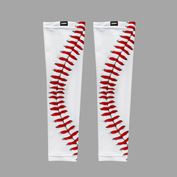 Baseball Lace UV Arm Sleeves (pair)