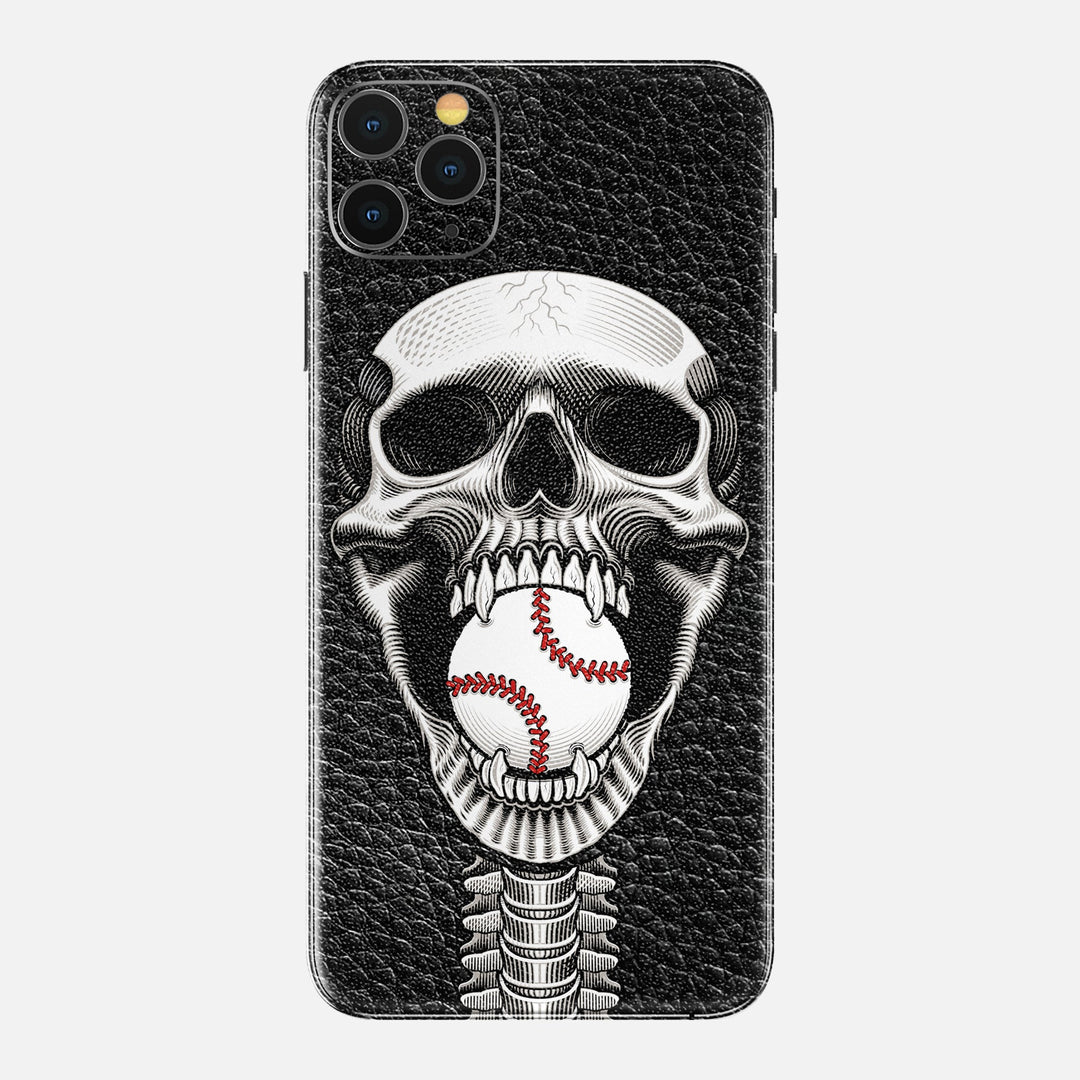 Baseball Skull Skin for iPhone