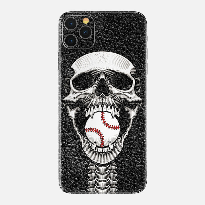 Baseball Skull Skin for iPhone