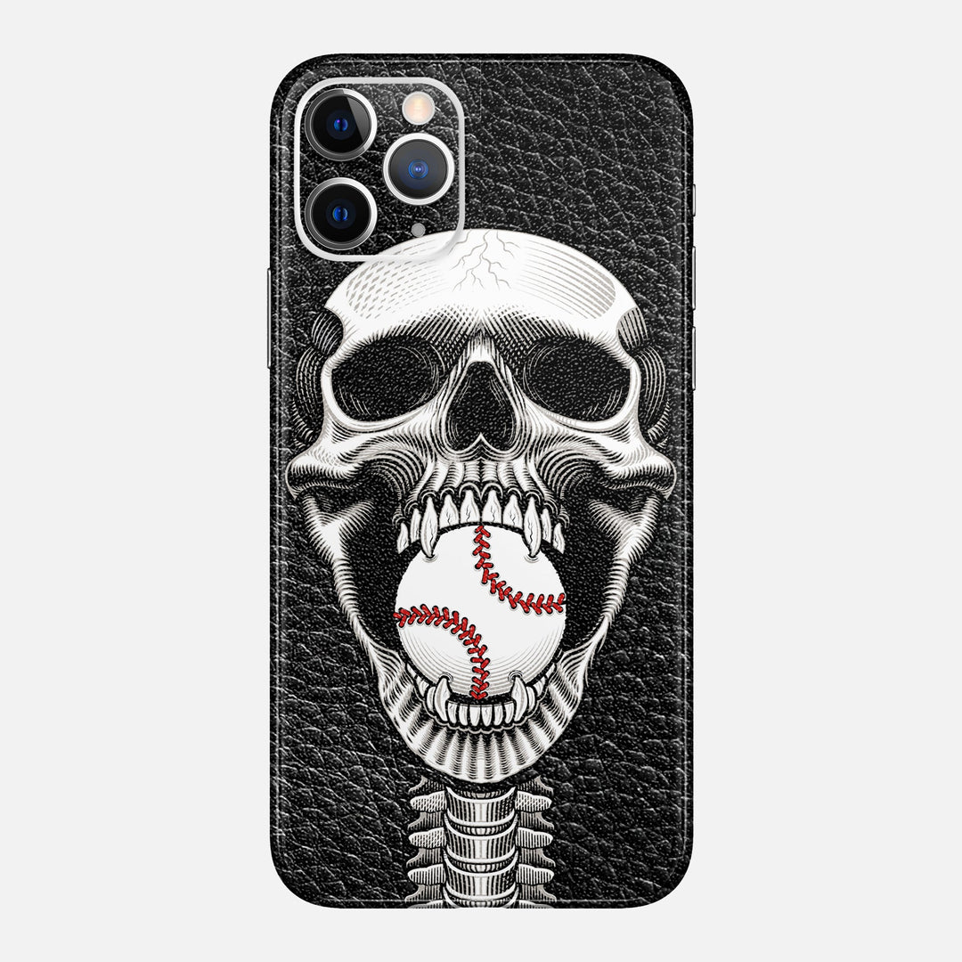 Baseball Skull Skin for iPhone