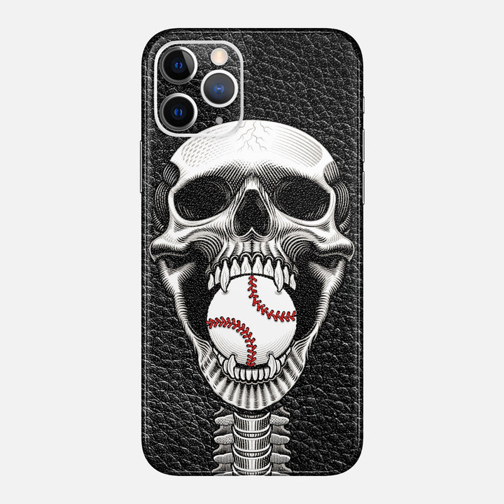 Baseball Skull Skin for iPhone