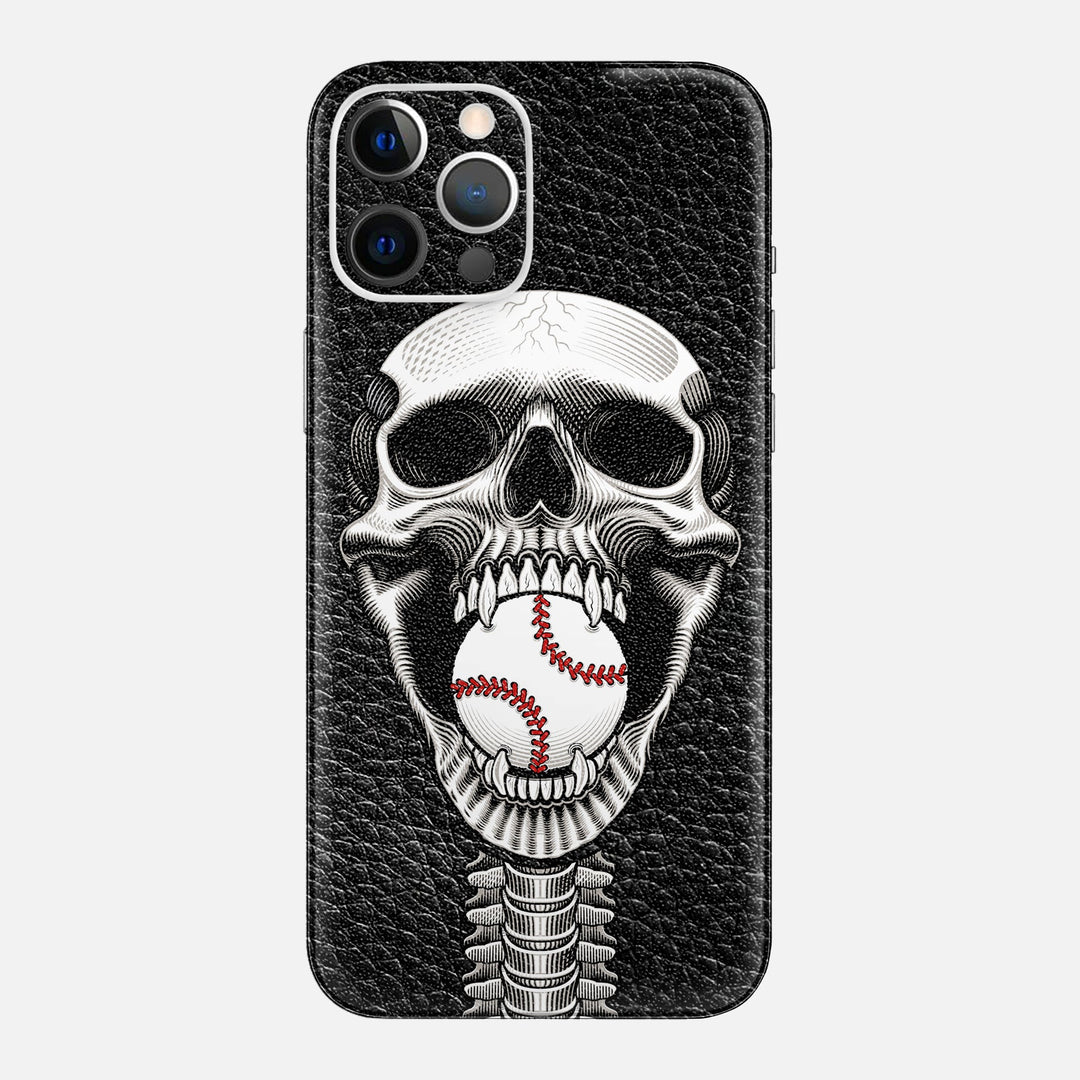 Baseball Skull Skin for iPhone
