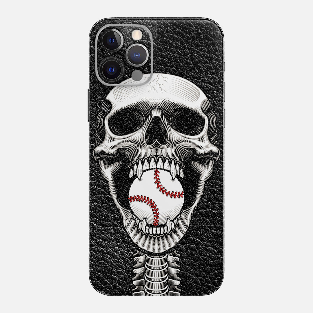 Baseball Skull Skin for iPhone