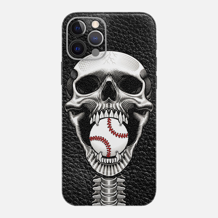 Baseball Skull Skin for iPhone