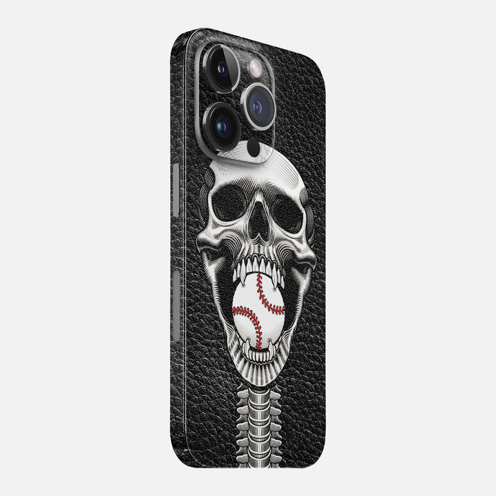 Baseball Skull Skin for iPhone