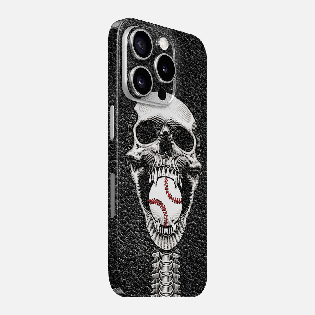Baseball Skull Skin for iPhone