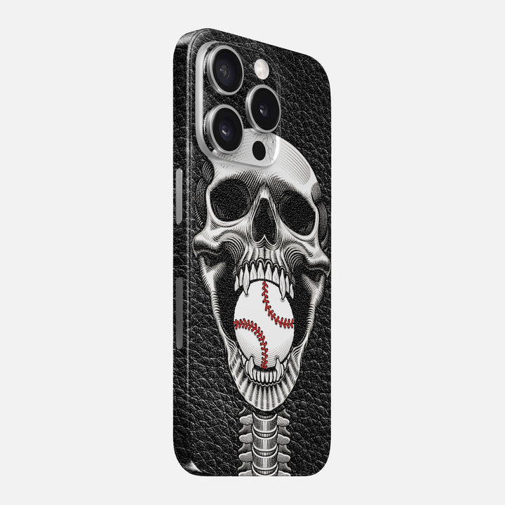 Baseball Skull Skin for iPhone