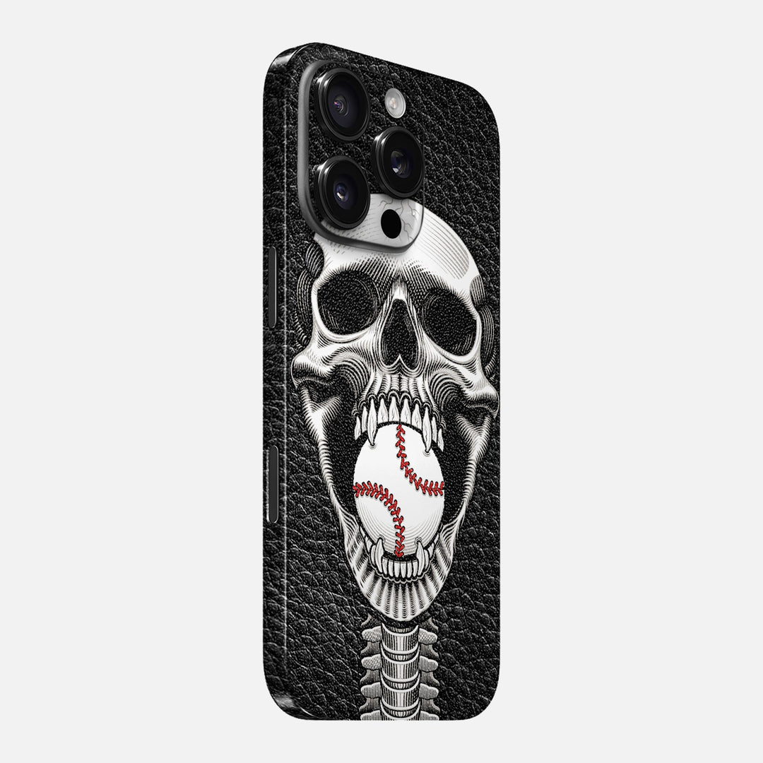 Baseball Skull Skin for iPhone
