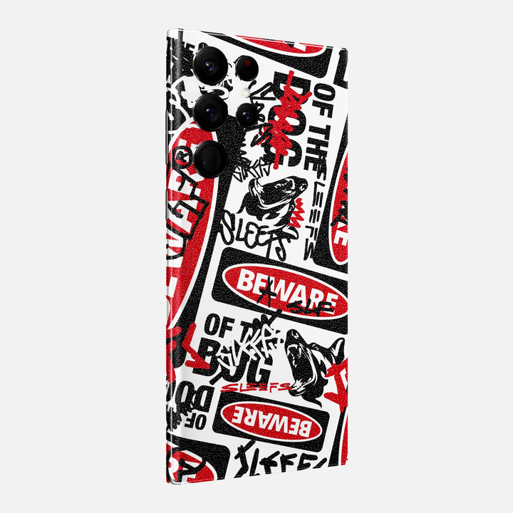 Beware Of The Dog Chaos Skin for Samsung Galaxy