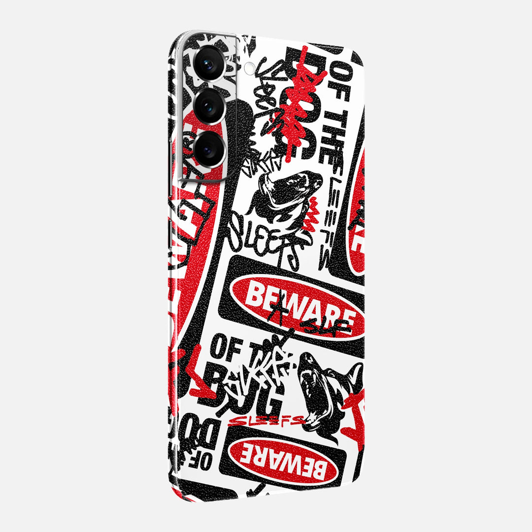 Beware Of The Dog Chaos Skin for Samsung Galaxy