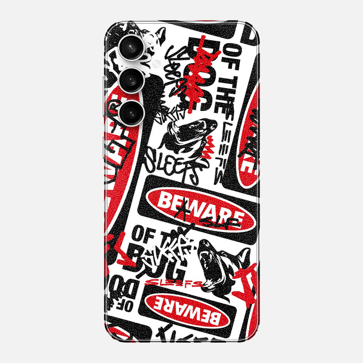Beware Of The Dog Chaos Skin for Samsung Galaxy