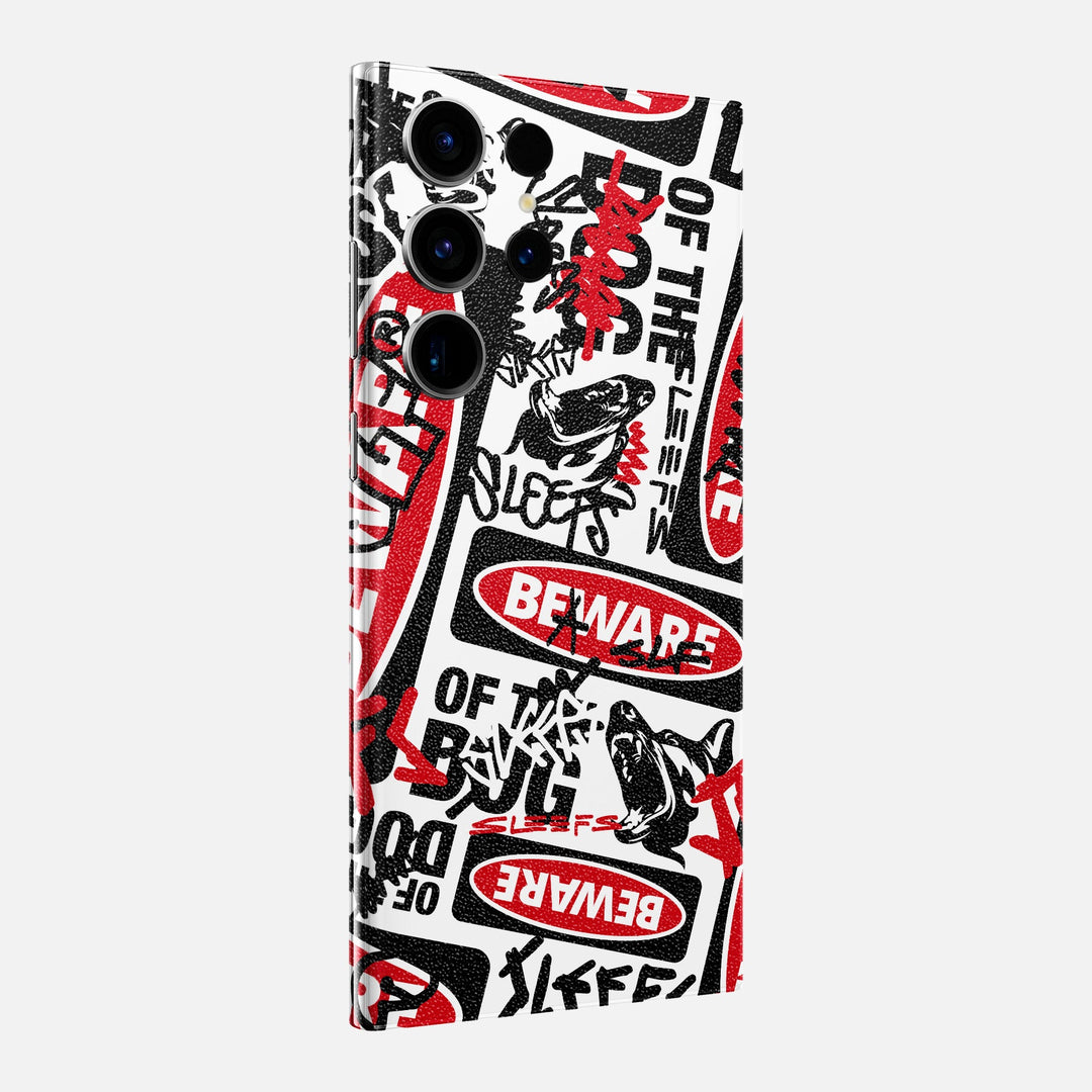 Beware Of The Dog Chaos Skin for Samsung Galaxy