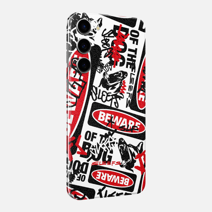 Beware Of The Dog Chaos Skin for Samsung Galaxy