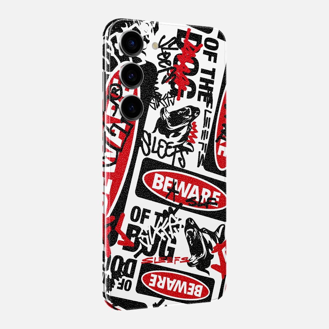 Beware Of The Dog Chaos Skin for Samsung Galaxy
