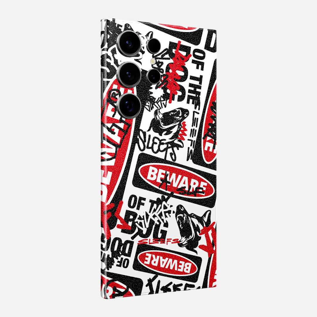 Beware Of The Dog Chaos Skin for Samsung Galaxy