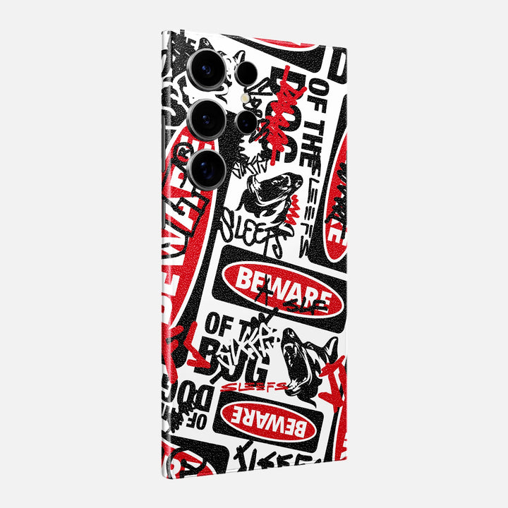 Beware Of The Dog Chaos Skin for Samsung Galaxy