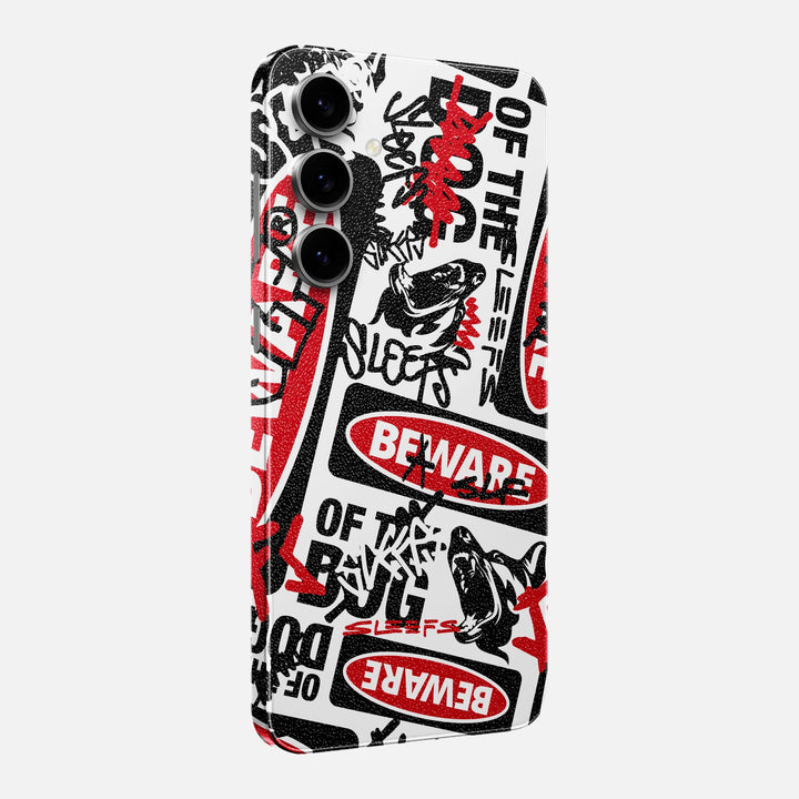 Beware Of The Dog Chaos Skin for Samsung Galaxy