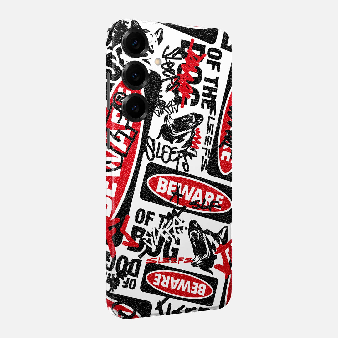 Beware Of The Dog Chaos Skin for Samsung Galaxy