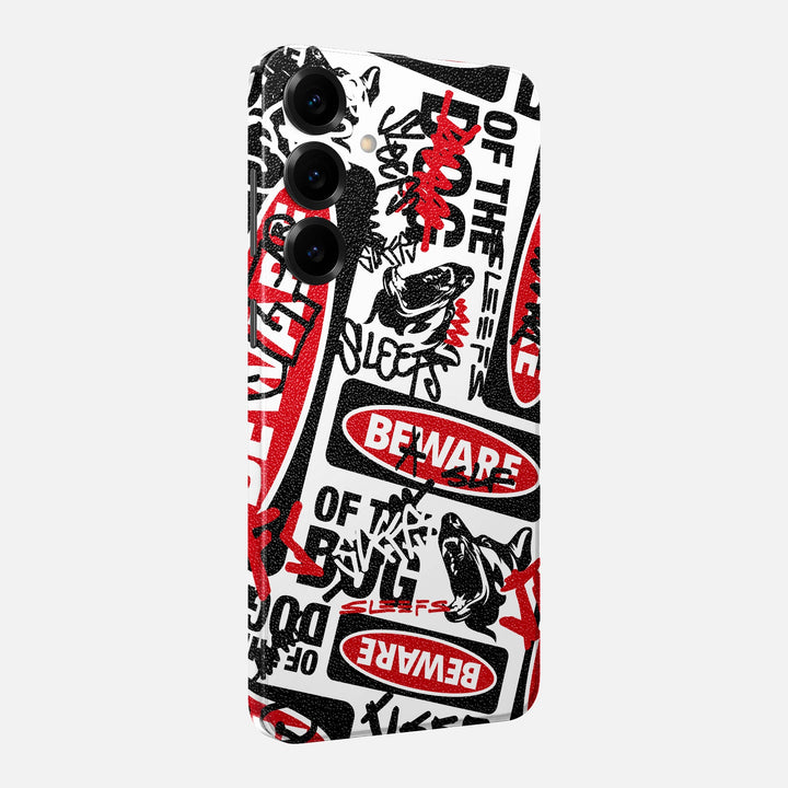 Beware Of The Dog Chaos Skin for Samsung Galaxy