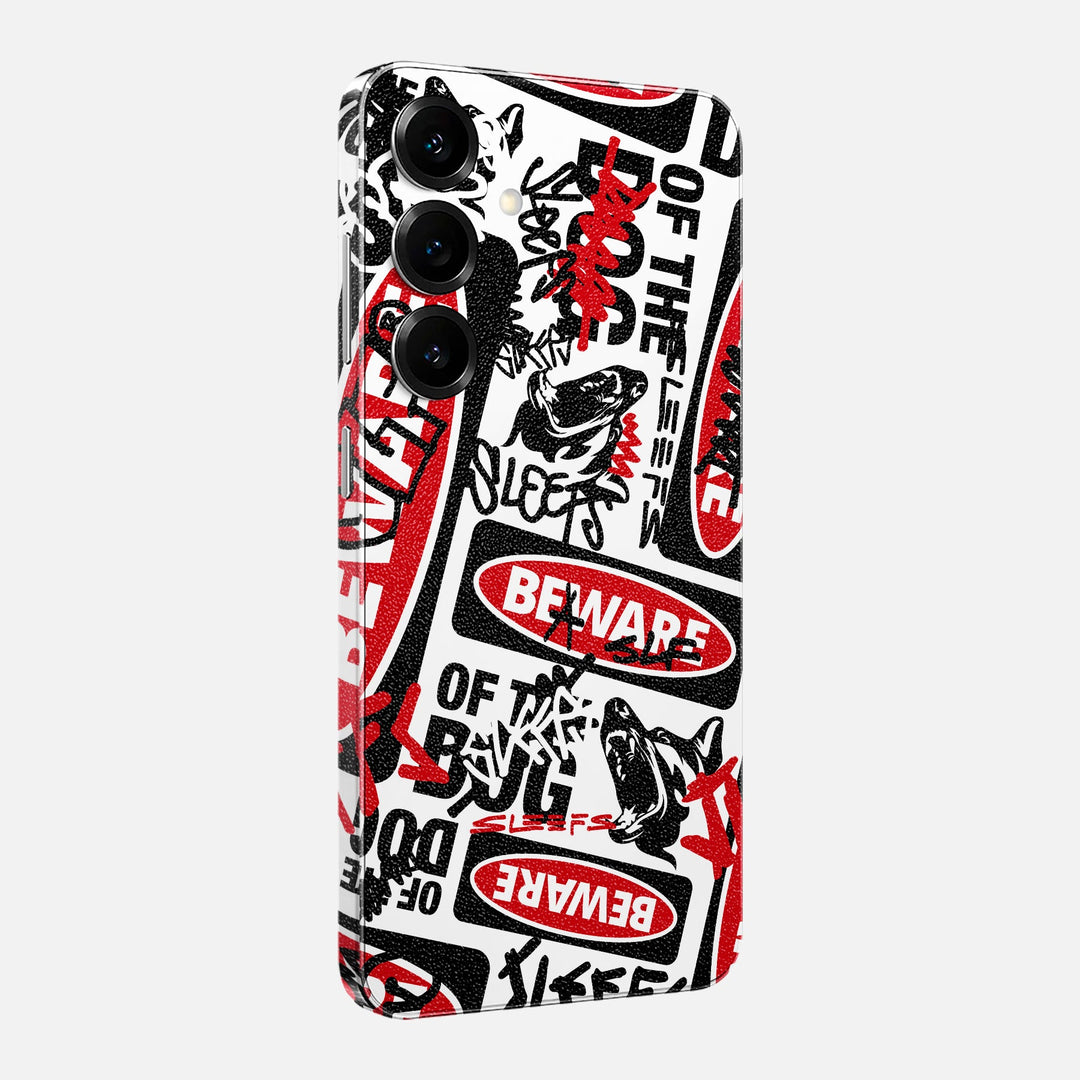 Beware Of The Dog Chaos Skin for Samsung Galaxy