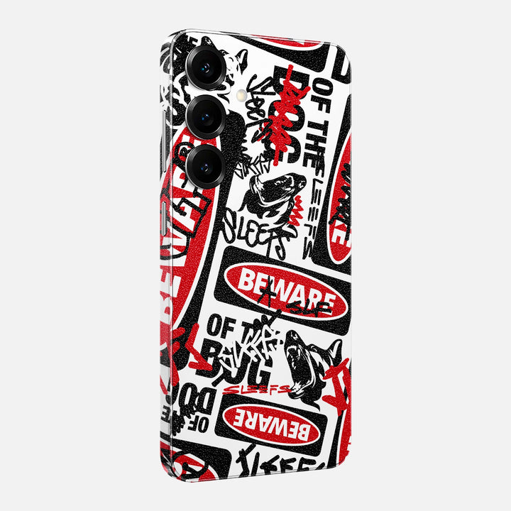 Beware Of The Dog Chaos Skin for Samsung Galaxy