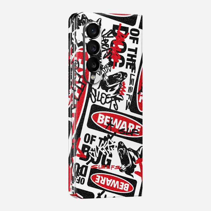 Beware Of The Dog Chaos Skin for Samsung Galaxy