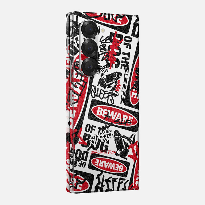 Beware Of The Dog Chaos Skin for Samsung Galaxy