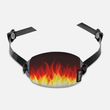 Black Fire Chin Strap Cover