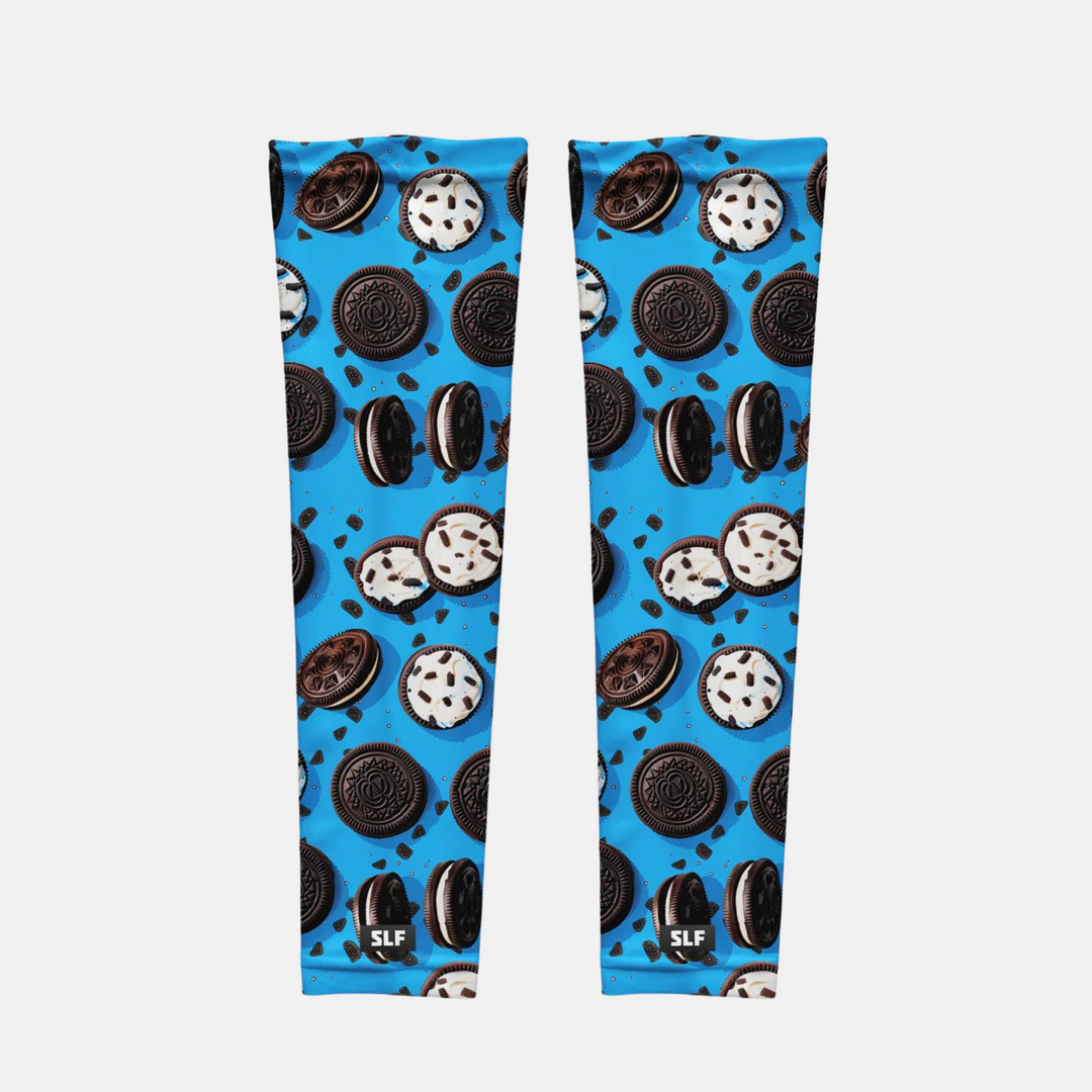 Black White Cookies UV Arm Sleeves (pair)
