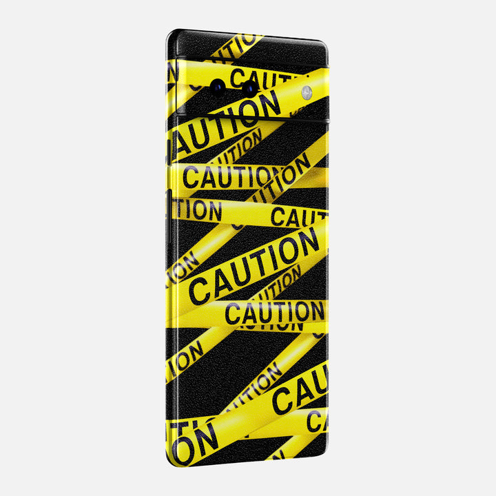 Caution Tape Skin for Google Pixel