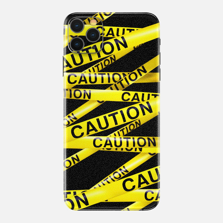Caution Tape Skin for iPhone