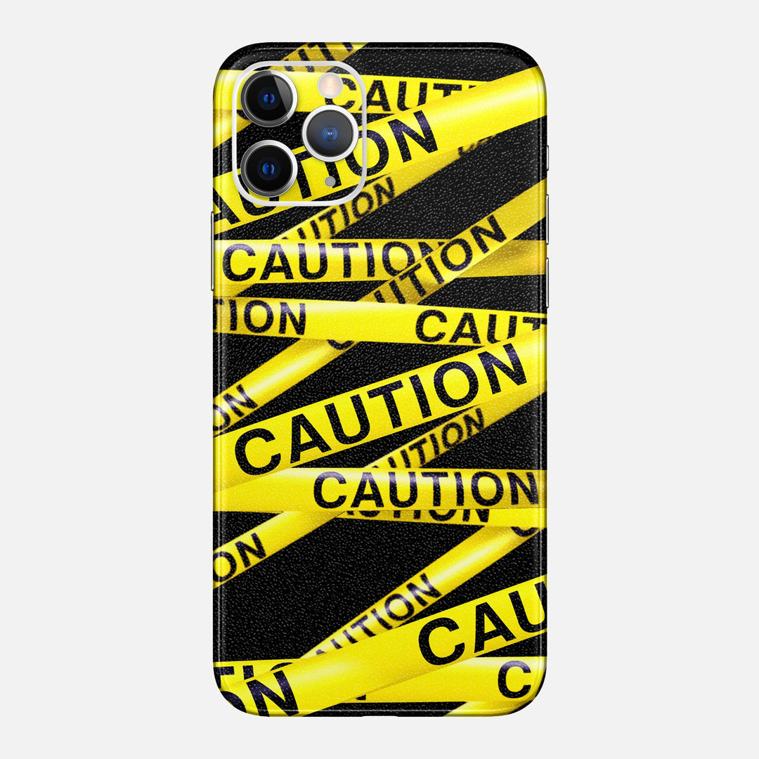 Caution Tape Skin for iPhone