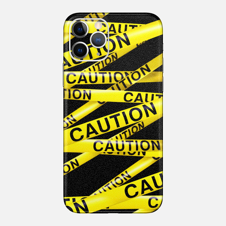 Caution Tape Skin for iPhone