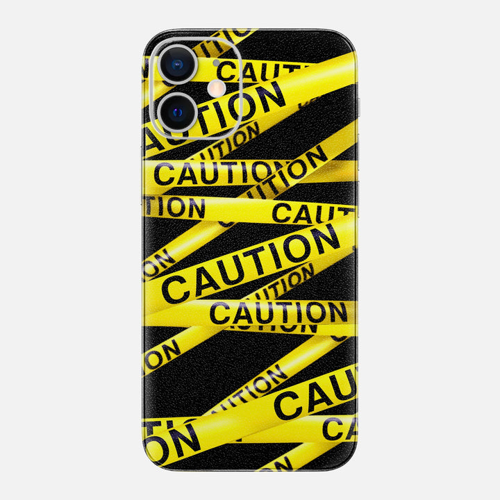 Caution Tape Skin for iPhone