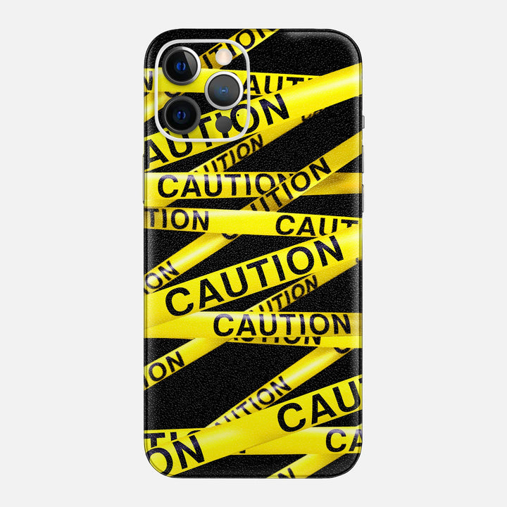 Caution Tape Skin for iPhone
