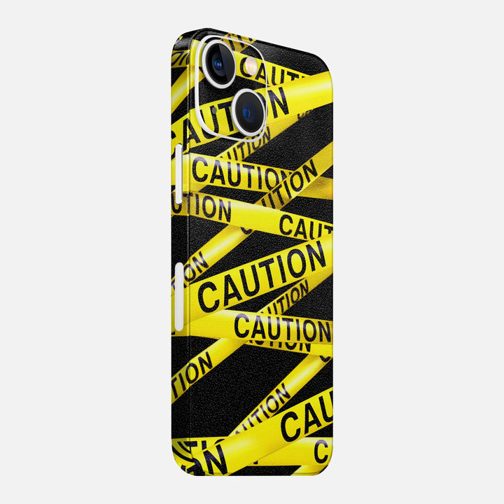 Caution Tape Skin for iPhone
