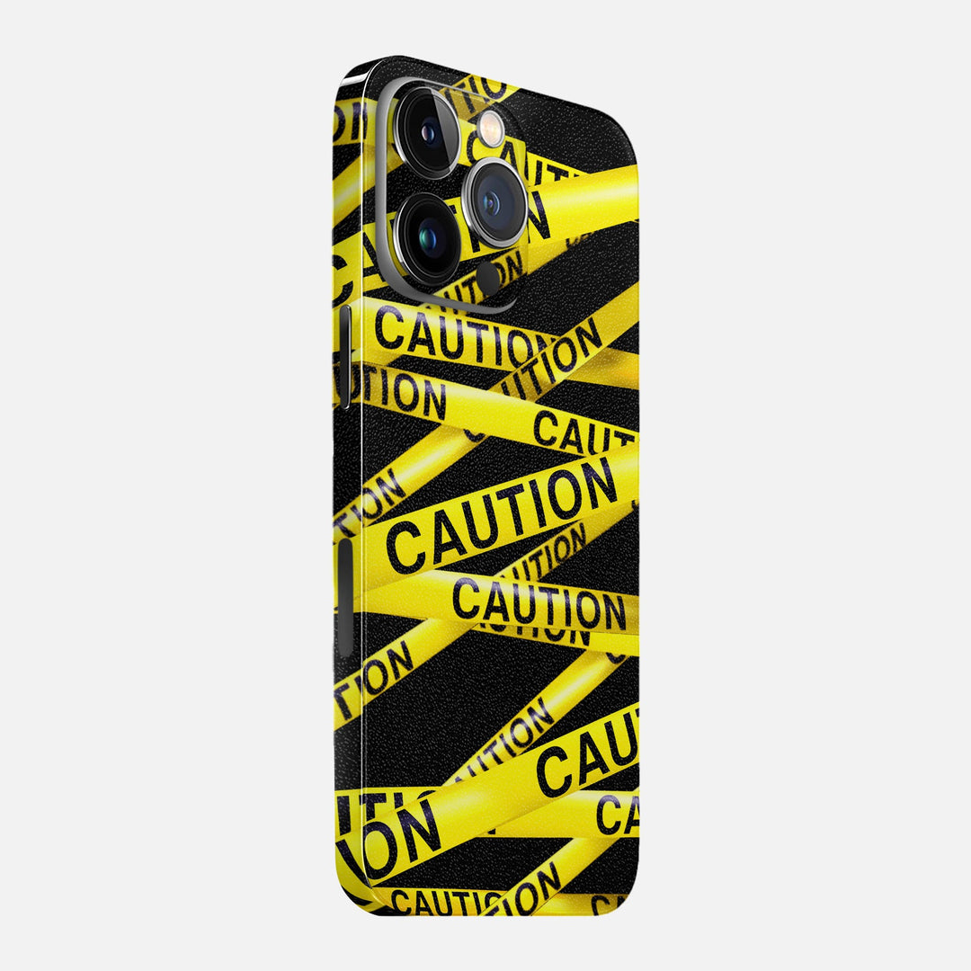 Caution Tape Skin for iPhone
